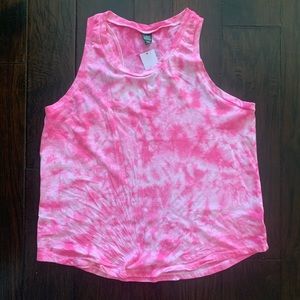 Wild Fable Target Pink Tie-Dye Tank Top